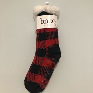 Buffalo Plaid Reading Socks